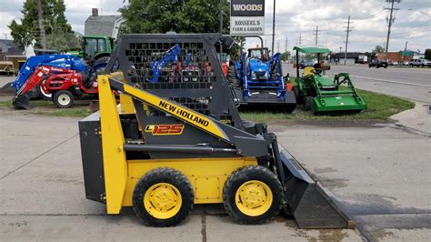 new holland l125 skid steer loader|new holland l125 loader specs.